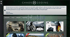 Desktop Screenshot of chaoscoding.com